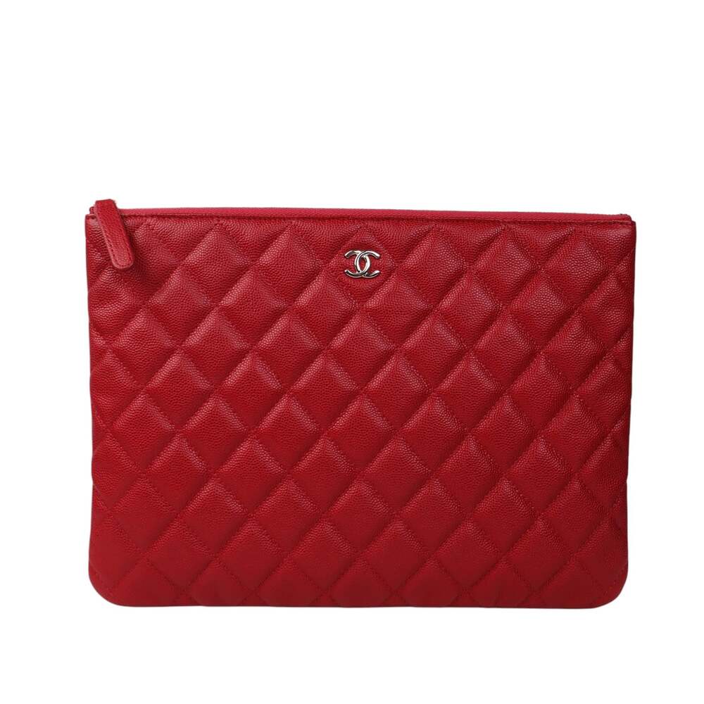 Chanel Caviar New Medium Clutch Bag #353115F62B